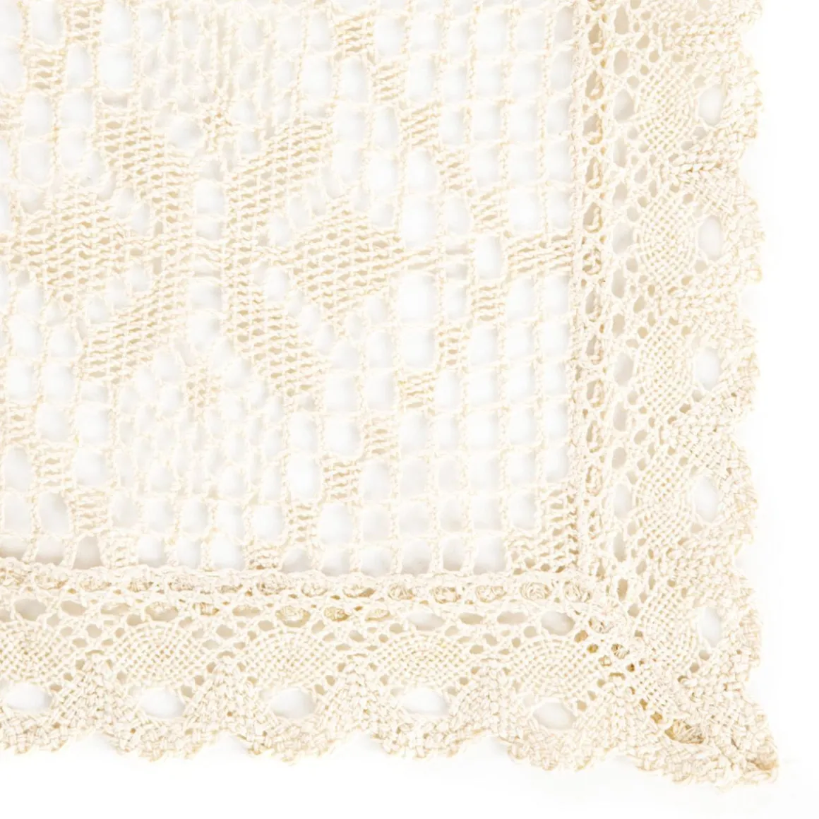 Bieznik Crochet Szydelkowy Bezowy 40X160 Cm