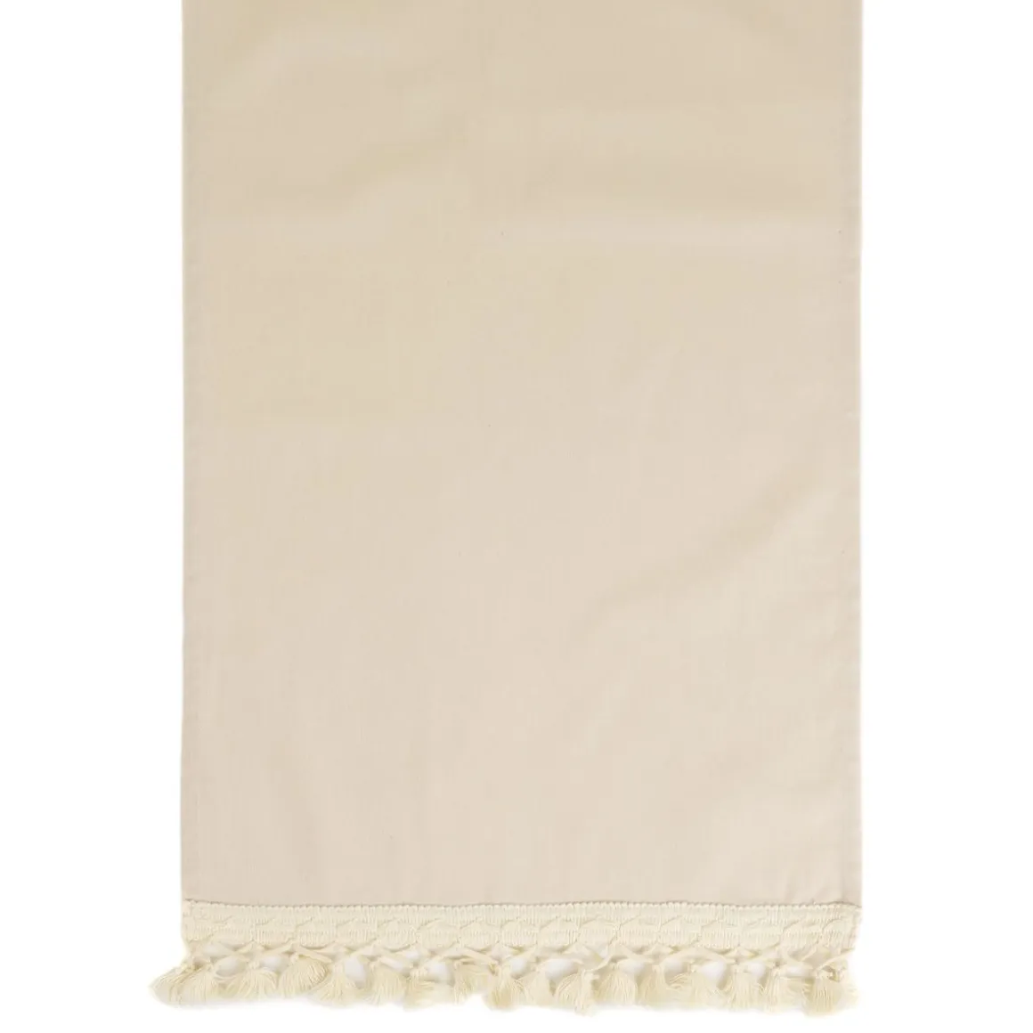Bieznik Summer Z Fredzelkami Bezowy 40X160 Cm