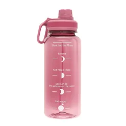Butelka Lunare Z Miarka Rozowa 0,95 L