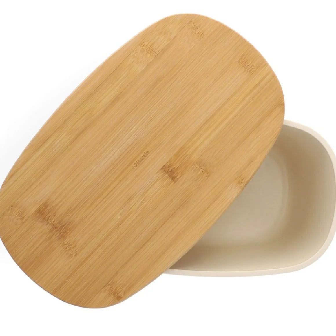 Chlebak Nores Z Bambusowa Pokrywka 37X22X14 Cm