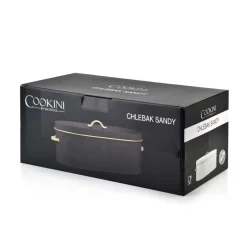 Chlebak Sandy White Ze Zlotymi Elementami 18X34 Cm