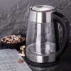 Czajnik Elektryczny Black Silver Eternal Z Regulacja Temperatury 1,7 L