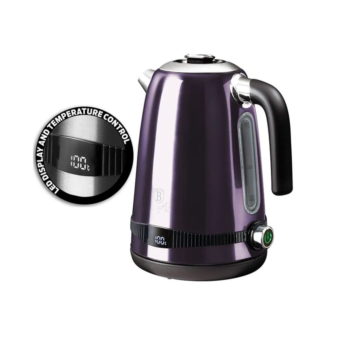 Czajnik Elektryczny Purple Eclipse Z Regulacja Temperatury 1,7 L