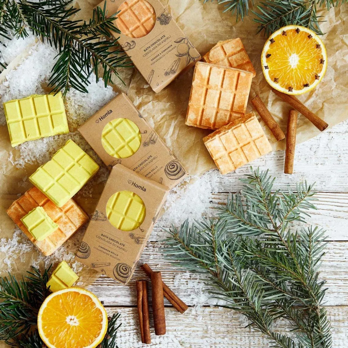 Czekolada Musujaca Bath Chocolate Orange & Cinnamon Pomarancza I Cynamon