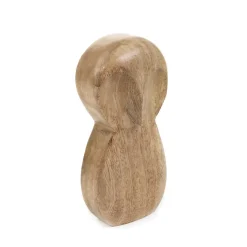 Dekoracja Stojaca Abbou Sowa Z Drewna Mango 8X5,5X19 Cm