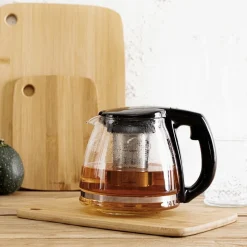 Dzbanek Melzo Z Zaparzaczem Do Kawy I Herbaty Czarny 1,4 L
