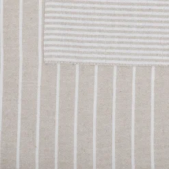 Faruch Kuchenny Makely Bawelniany Bezowy W Paski 60X80 Cm