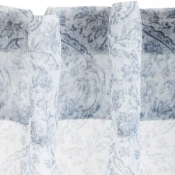 Firanka Malica W Drobny Granatowy Wzor 140X250 Cm