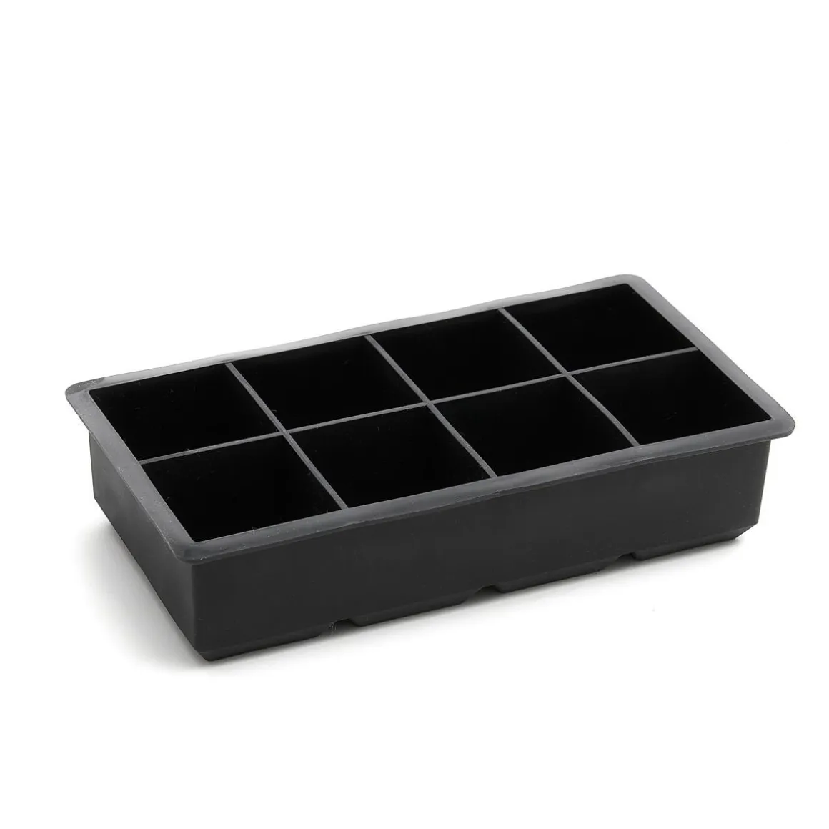 Forma Alcole Na Kostki Lodu Kwadratowe Czarna 22X11 Cm