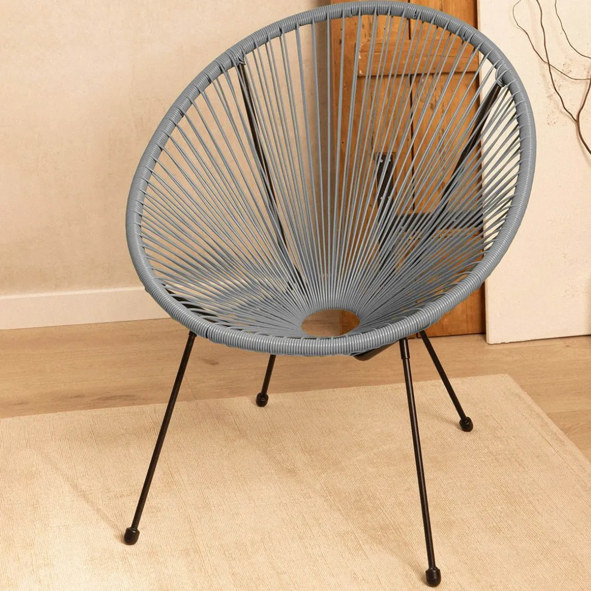 Fotel Acapulco Jasno 93X73X85 Cm
