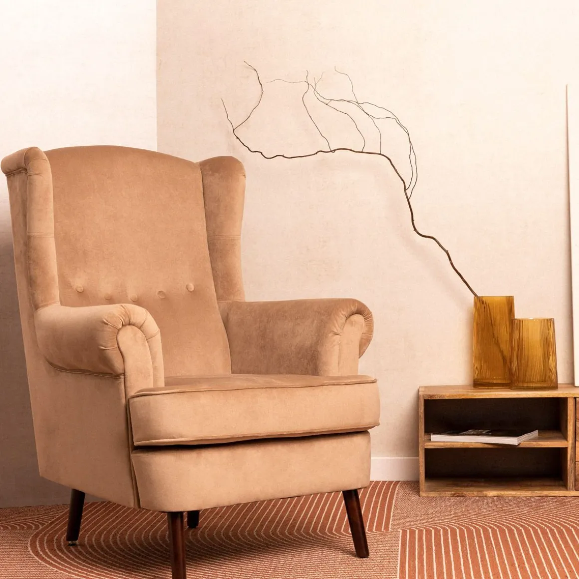 Fotel Fossby 86X85X108 Cm