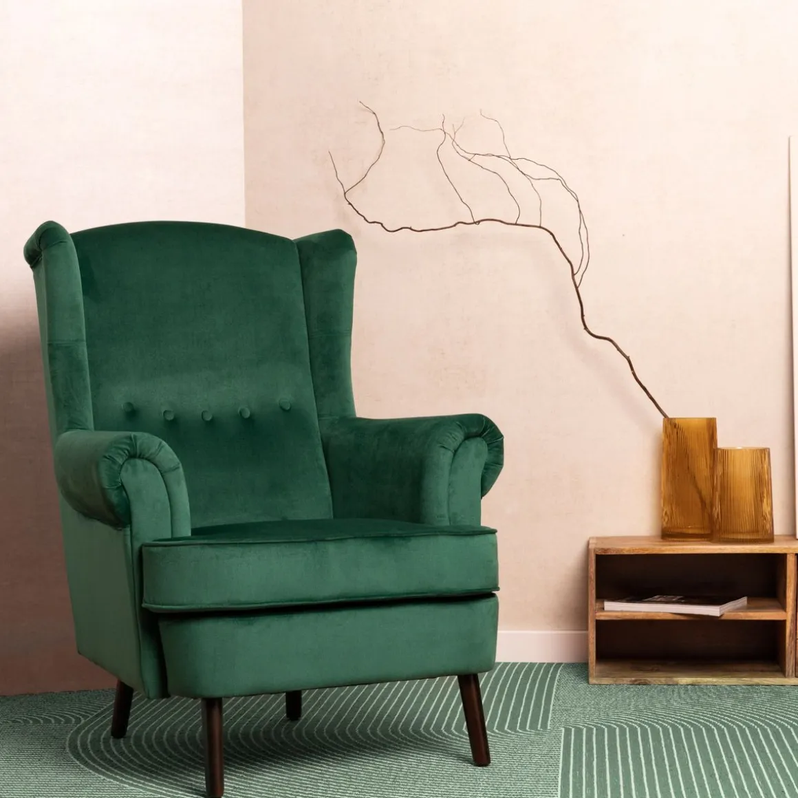 Fotel Fossby 86X85X108 Cm