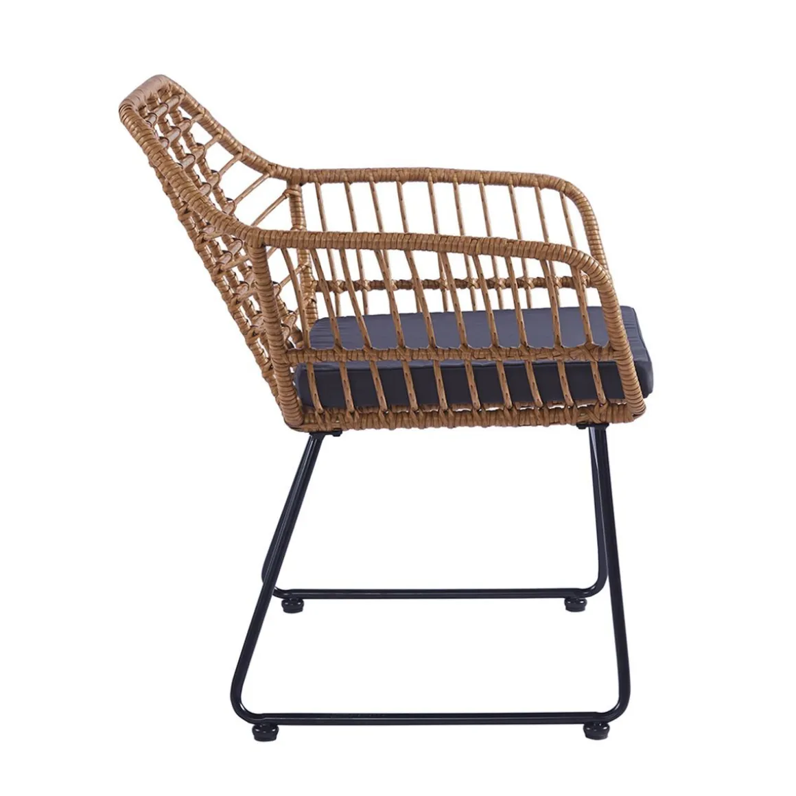 Fotel Jardin Pleciony 95X55X42 Cm