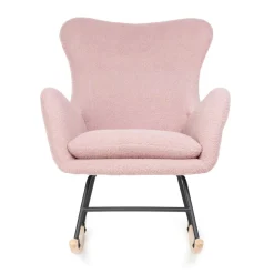 Fotel Lunnie Bujany W Tkaninie Teddy Boucle 67X78X92 Cm