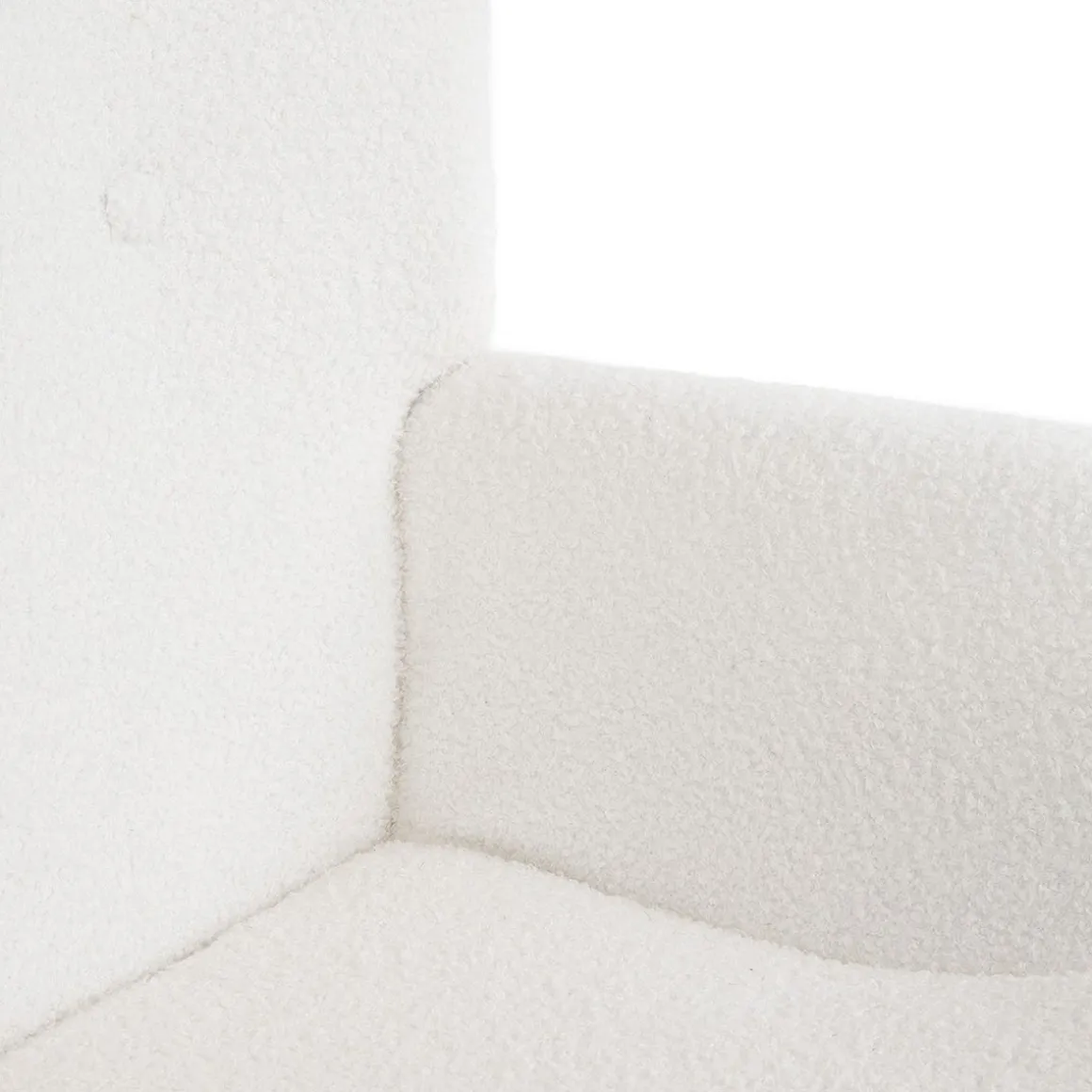 Fotel Moss Teddy Boucle W Tkaninie Teddy