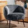 Fotel Pallstol Szenilowy Ciemno Szary 72X70X74Cm