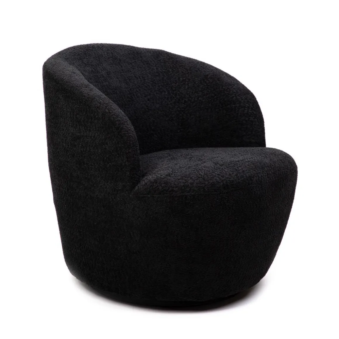 Fotel Svingen Obrotowy Czarny 65.5X77X69Cm