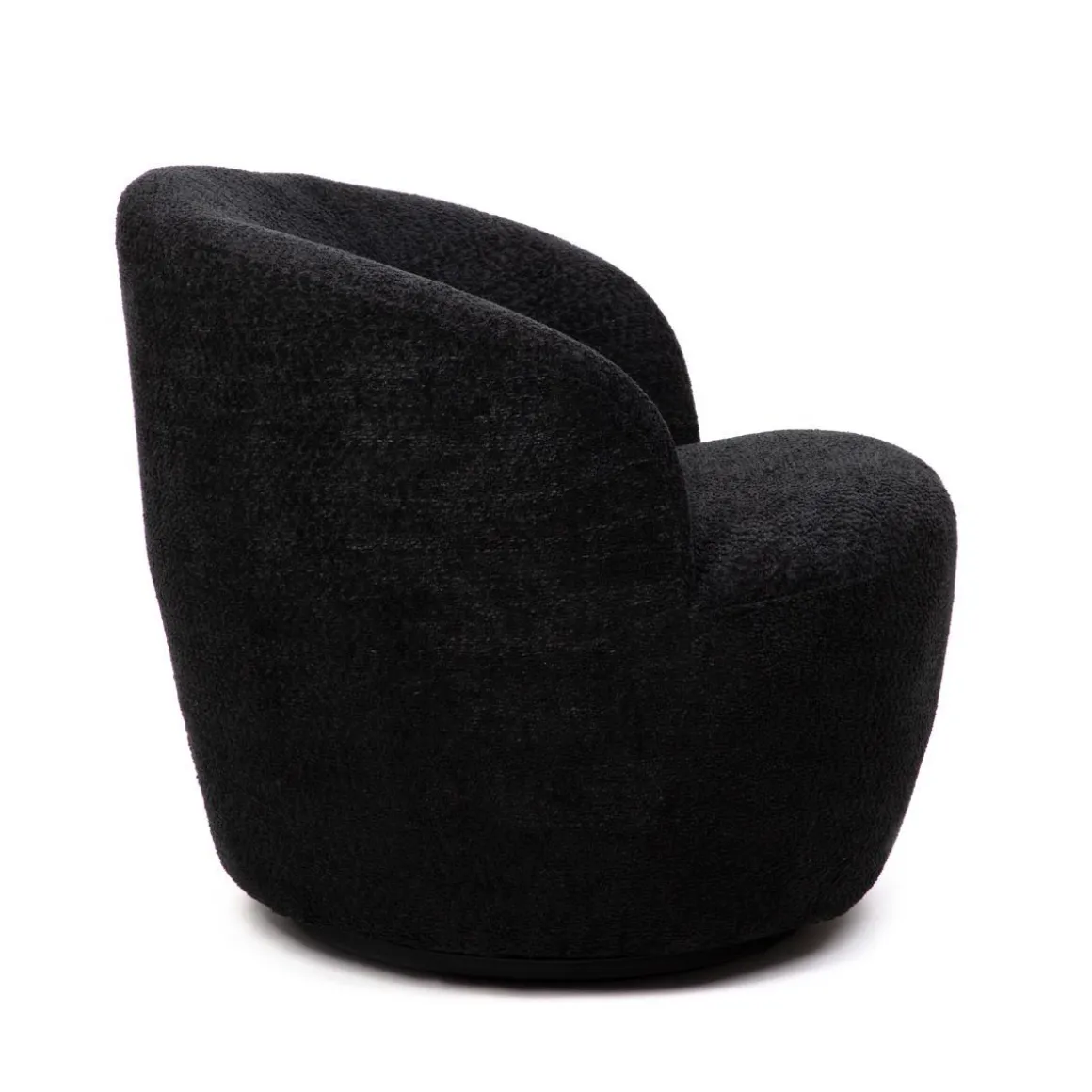 Fotel Svingen Obrotowy Czarny 65.5X77X69Cm
