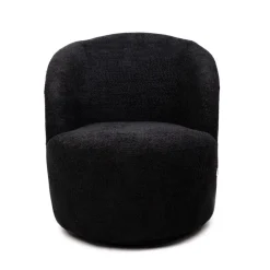 Fotel Svingen Obrotowy Czarny 65.5X77X69Cm