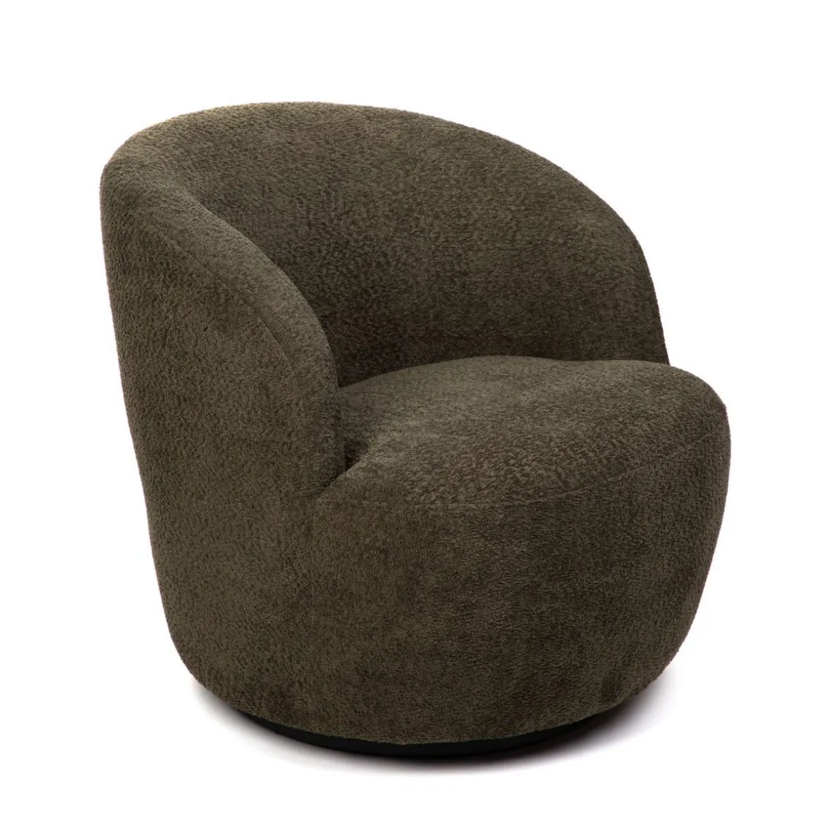 Fotel Svingen Obrotowy Oliwkowy 65.5X77X69Cm