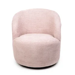 Fotel Svingen Obrotowy Rozowy 65.5X77X69Cm