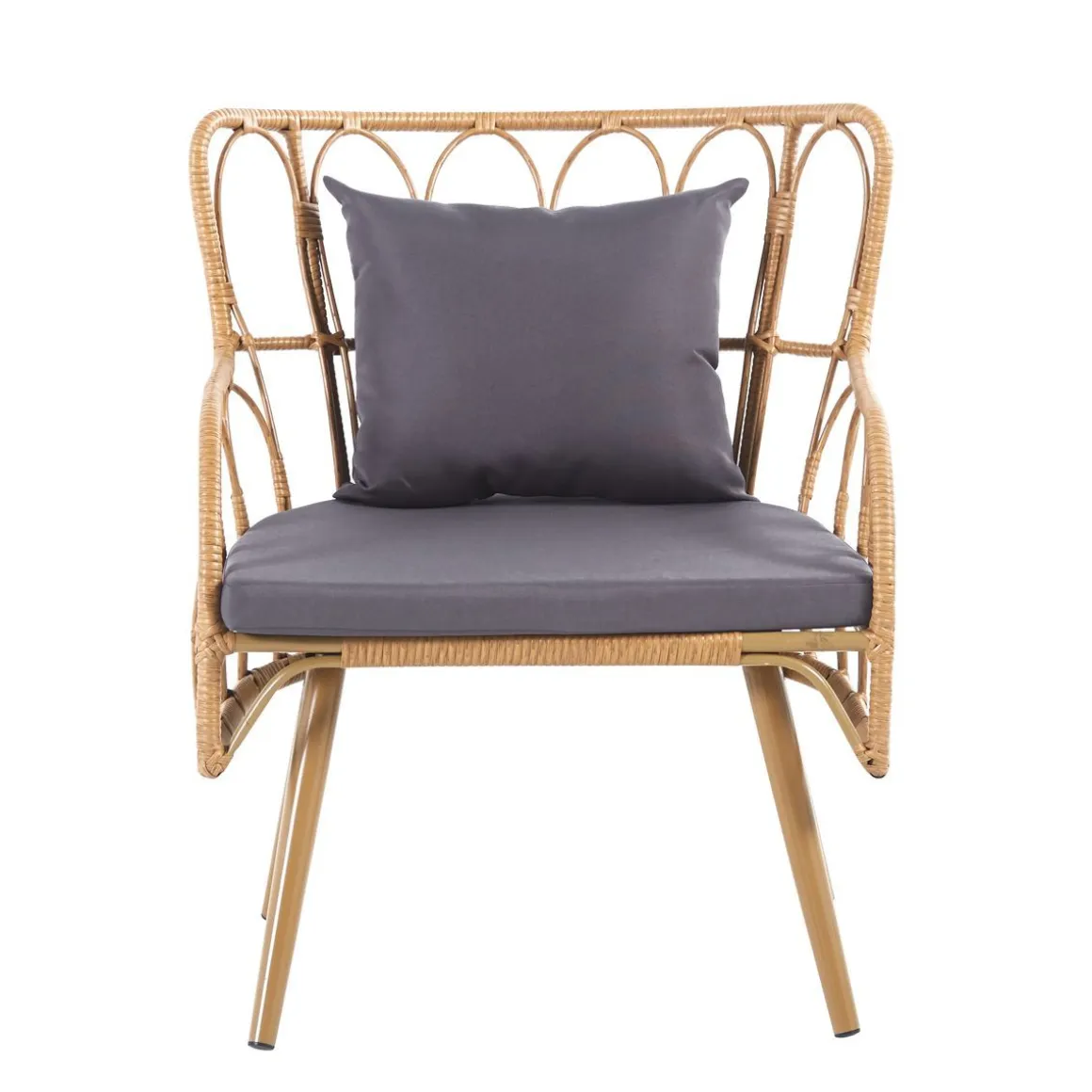 Fotel Torvi Pleciony 72X67X84 Cm