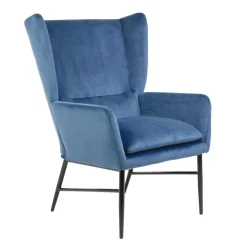 Fotel Vinder Granatowy 97X67X73 Cm