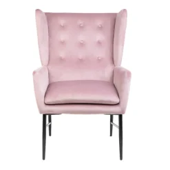Fotel Vinnande Rozowy 97X67X73 Cm