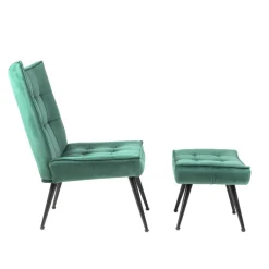 Fotel Vinnis Zielony 96X69X82 Cm