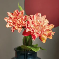 Galazka Sztuczna Tena Dalia Pomaranczowo-Czerwona 60 Cm