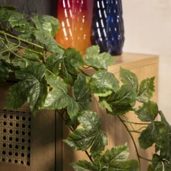 Girlanda Z Lisci Sztuczna Tropical Zone Bluszcz Klonowy 195 Cm