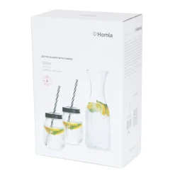 Karafka Soma Summer Ze Szklankami 1 L