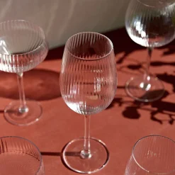 Kieliszek Lynn Ryflowany Transparentny 0,5 L