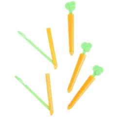 Klipsy Carrot Spozywcze Marchewki 5Szt