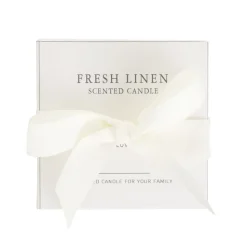 Komienk Ceramiczny Fires Z Woskiem Fresh Linen 10X12,5 Cm 22G