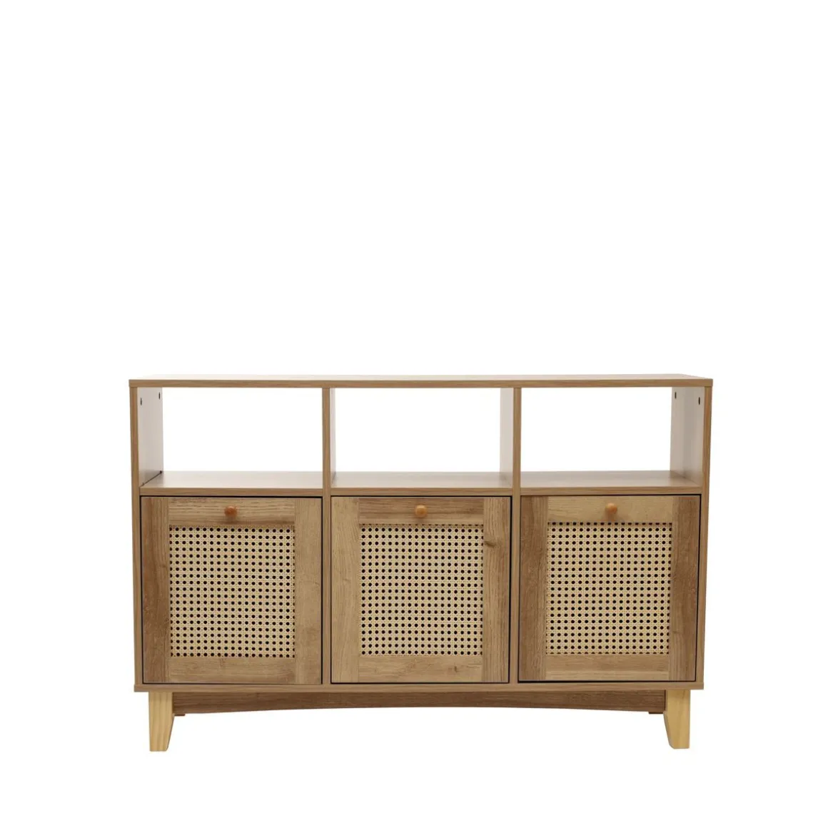 Komoda Notto Z Rattanem 110X35X72 Cm