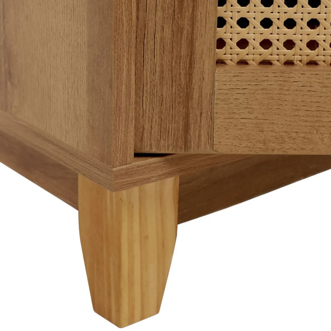Komoda Notto Z Rattanem 74X35X86 Cm