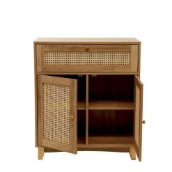 Komoda Notto Z Rattanem 74X35X86 Cm