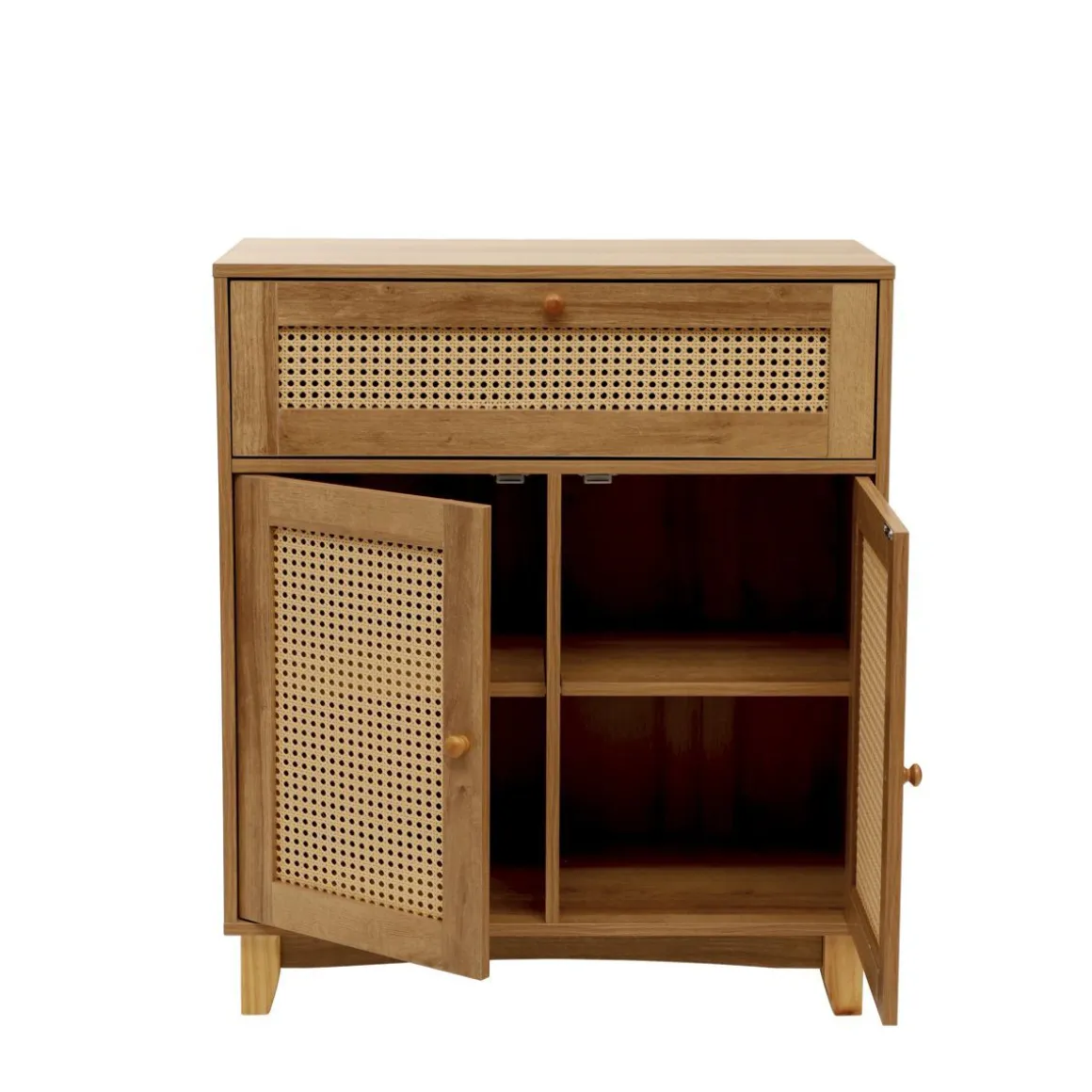 Komoda Notto Z Rattanem 74X35X86 Cm