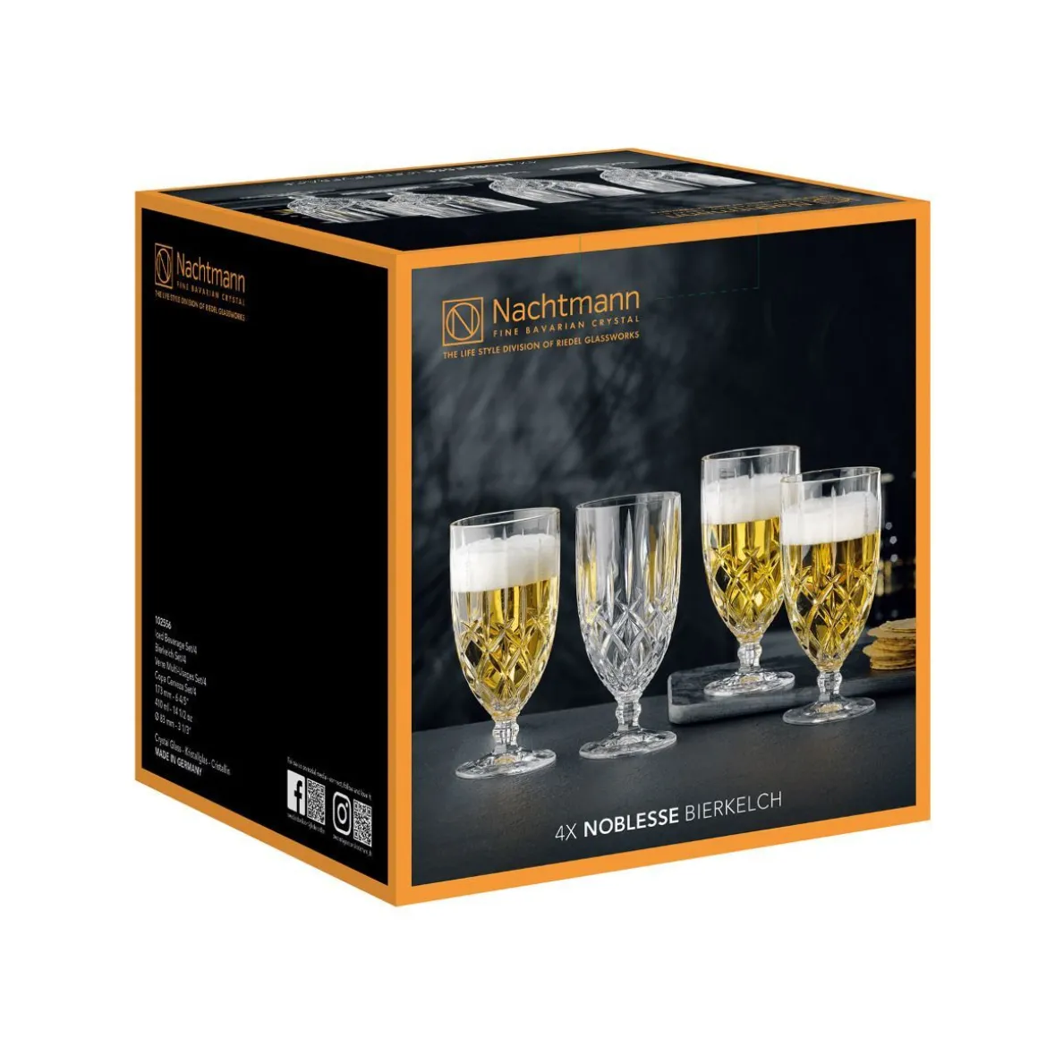 Komplet Kieliszkow Noblesse Do Zimnych Napojow 4 Szt. 0,41 L