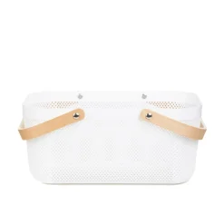 Kosz Elijah Bialy 24.5X40X19Cm