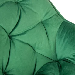 Krzeslo Flossi Welurowe Zielone 57X63X84 Cm