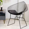 Krzeslo Industrial Metalowy 83X64X82 Cm