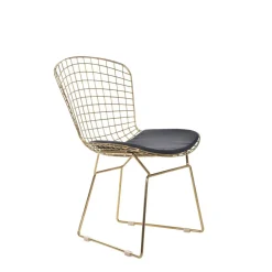 Krzeslo Industrial Metalowy 58X54X80 Cm