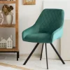 Krzeslo Laurent Obrotowe Czarne 54X55X85 Cm, Sh: 50Cm