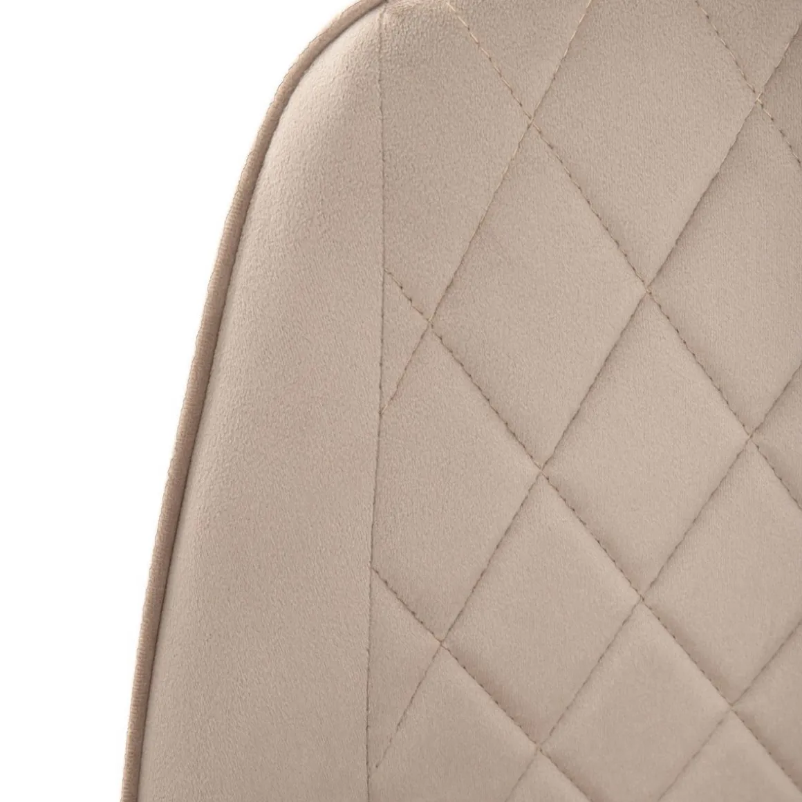Krzeslo Laurent Obrotowe Welurowe Czarne 54X55X85 Cm, Sh: 50Cm
