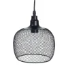 Lampa Atros Wiszaca Czarna 19X18 Cm