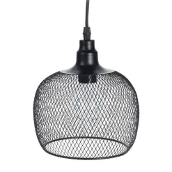 Lampa Atros Wiszaca Czarna 19X18 Cm