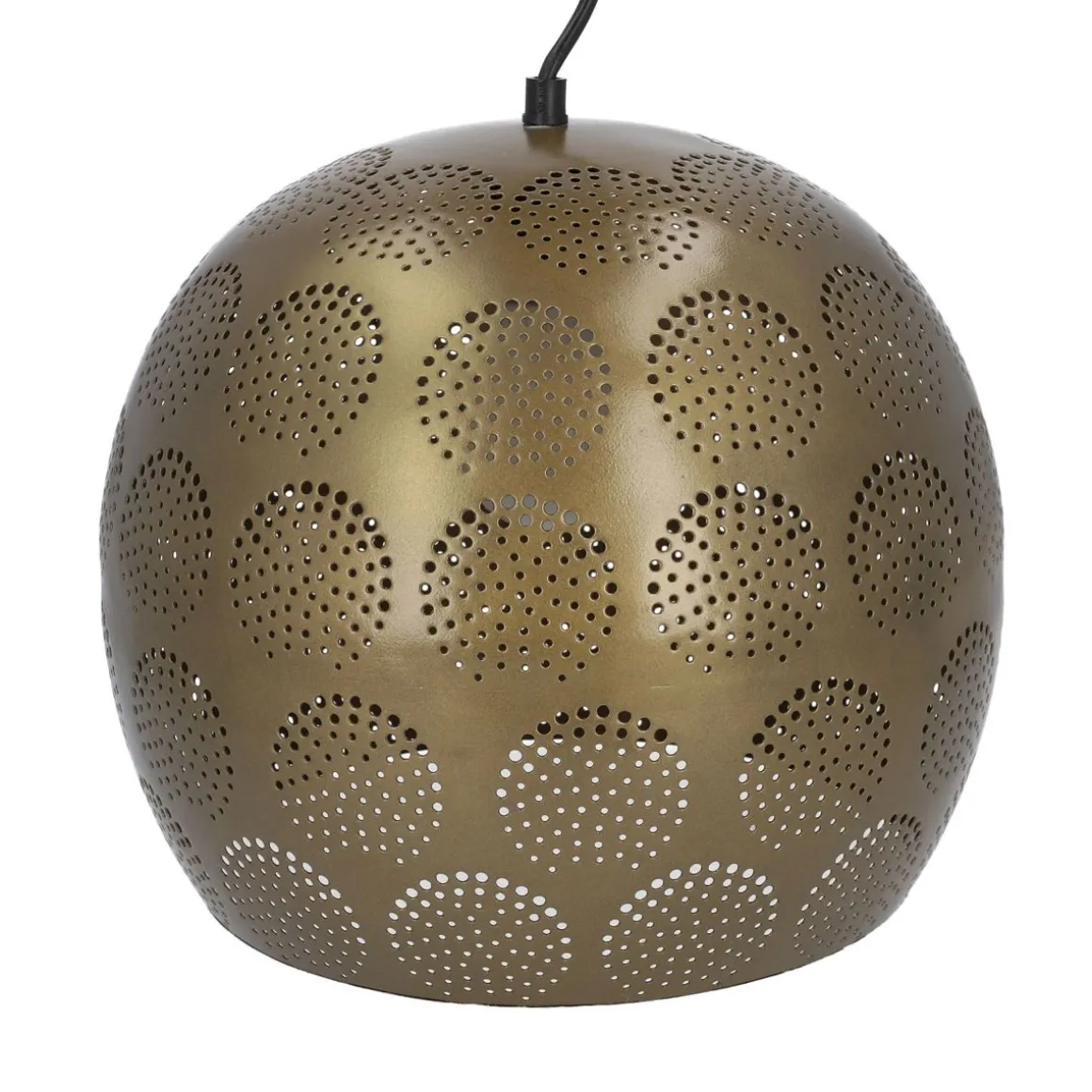 Lampa Sena Sufitowa Zlota 30 Cm