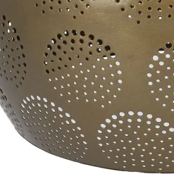 Lampa Sena Sufitowa Zlota 30 Cm
